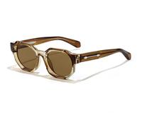 HPIRME Vintage Sunglasses Luxury Polygon Core Insert Leg Women(4)