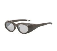 HPIRME Windproof Glasses Protection Street Fashion Polarized(COFFEE LIGHT GRAY)
