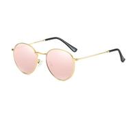 HPIRME Women Round Polarized Sunglasses Retro Men Uv400(17)