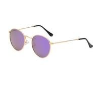 HPIRME Women Round Polarized Sunglasses Retro Men Uv400(18)