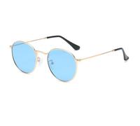 HPIRME Women Round Polarized Sunglasses Retro Men Uv400(4)