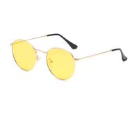 HPIRME Women Round Polarized Sunglasses Retro Men Uv400(6)
