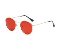 HPIRME Women Round Polarized Sunglasses Retro Men Uv400(9)