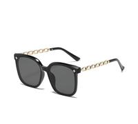 HPIRME Women Sunglasses Lady Square Sun Glasses Retro Eyewear UV400,1,One size