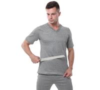 HpJfdsU Level 5 Protective Cut Clothing | Cut-Proof and Stab-Proof Vest | Slash Resistant Safety Short Sleeves | for Workers in Metal Manufacturing/Wood/Processing/Glass B-L