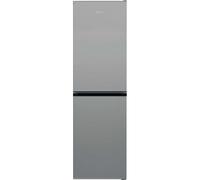 Hotpoint HPKH 1261 S4UK 182cm High 60/40 Frost Free Fridge Freezer - Silver - E Rated, Silver