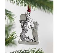 HPKJUYDS 2022 Solid Pewter Christmas Tree Ornament, DIY Handcrafted Hanging Pewter Christmas Ornament, Unique Gifts for Home Party Xmas Decor Holiday Decoration (Dog)