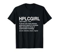 HPLC Girl Funny Definition Female Chromatography T-Shirt