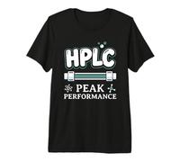HPLC High-Performance Liquid Chromatography Peak Premium T-Shirt