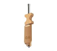 HpLive 0.25mm / 0.6mm / 0.8mm Nozzle Head for Flashforge AD5X 300°C for Heat Resistant Double Seal for 3D Printing (0.6mm)