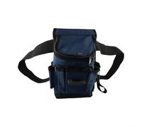 HpLive 1 x Adjustable Tool Belt with Removable Pockets, Ergonomic Wide Strap and High Storage Capacity Made of Tear-Resistant Nylon (L with Lid)