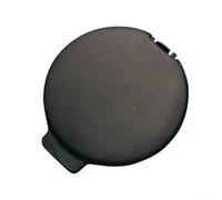 HpLive 1 x front bumper tow hook cover cap 51112695252 for BMW 3 Series E46 1998-2006 and for M3 E46 2000-2006, black ABS plastic