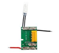 HpLive 18 V Li-Ion Battery Protection Board for BL1830 with Compensation Plate, 5S Lithium-Ion / LiPo Charging and Discharge Protection, 60 A Discharge Current, 12 A Charging Current, Temperature and