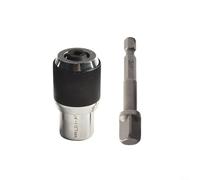 HpLive 2/3 Piece Adjustable Tap Extractor and Socket Set Made of Hardened Steel with 3/8 Inch Adapter for Ratchet or Hand Drill (B)