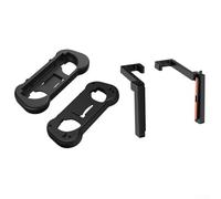 HpLive 2-in-1 Car Mount and Game Controller Grips Set for Nintendo Switch 2, 180° Adjustable, Black