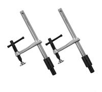 HpLive 2 Piece for Desktop Hold Down Clamp Woodworking Dog Clamp 16mm Hole Metal Quick Release Clip Tool