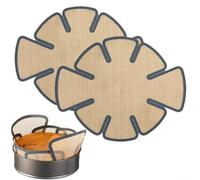 HpLive 2 pieces silicone bread mould lining non-stick dough mould mats baking mat for bread baking mould 37 x 46 cm