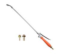 HpLive 29 inch metal sprayer with 2 brass barbs, spray replacement fits most 3/8 inch and 1/4 inch hoses. (1 set)