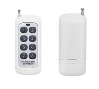 HpLive 2pcs 433Mhz Remote Control with Large Buttons Learning Remote Control Wireless Remote Control for Garage Doors Motorcycles Electric Curtains