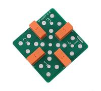 HpLive 4:1 Coaxial Remote Antenna Switch with Controller for SO-239, 15KW CW/RTTY or 3000W PEP Power, 5 Ports, 90 x 90 mm Metal and PCB Housing (A)