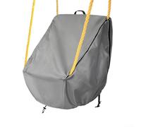 HpLive 420D Oxford Children's Swing Seat Cover, Waterproof, UV-Resistant, Elastic Hem, with Zip for Outdoor Swing, 40 x 40 x 50 cm (Grey)