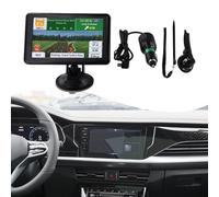 HpLive 5 Inch GPS Navigation Device 8GB+ 128MB Car Truck Navigation for Cars, Motorcycles, Home Electronics UK Maps