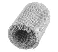 HpLive 6.1 m Aluminium Gutter Protective Grille Wide Leaf Stopper Leaf Protection Easy to Install Rustproof (12.7 cm)