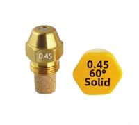 HpLive 60° Brass Fuel Injector Nozzle for Oil Burners(0.45-60°)