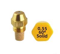 HpLive 60° Brass Fuel Injector Nozzle for Oil Burners(0.55-60°)