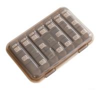 HpLive 7 Day Pill Box 21 Compartments Morning Evening Opaque(C)