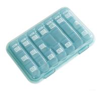 HpLive 7 Day Pill Box 21 Compartments Morning Evening Opaque(D)