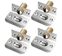 HpLive Adjustable Ball Door Catch Stainless Steel Invisible(bumpers * 4)