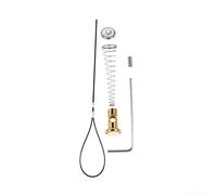HpLive Adjustable Gate Latch Cable Pull 2-6in Steel Spring(1 Set)