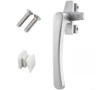 HpLive Aluminum Casement Window Handle 38mm Left Right Fit(A) | 304 stainless steel, rust resistant, 38mm type A fit, silver finish, indoor outdoor use