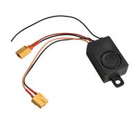 HpLive Anti-Theft Alarm, Remote Control, Accessories for Electric Scooter, Precise Security System, Loud Siren, Easy Assembly, Metal and Plastic, Black