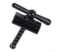 HpLive Bicycle C-Buckle Hinge Clamp for Brompton Folding Bike, Aluminium Lever Clip Frame Connector (Black)