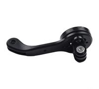 HpLive Bicycle Computer Mount Made of Aluminium Alloy for Garmin for Bryton for Wahoo and for Trek Blendr Handlebar Stem Mounting with Camera Clip Black Compatible Robust Lightweight 60G