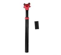 HpLive Bicycle Seat Post with Suspension 272 mm Aluminium Alloy Adjustable Damping for Mountain Bike and Trekking Bike with Reducing Sleeve for 304/308/316 mm (30.4 x 350)