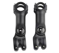 HpLive Bicycle Stem Adjustable Aluminium Alloy for Mountain Bike and Road Bike 60 Degree Tilt Double Screws Design Black 254 mm 318 mm (25.4-100 mm)