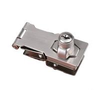 HpLive Cabinet Lock, Lockable Glass Display Cabinet Lock with Key and Washer for 3-8 mm Frameless and Tempered Glass (B)