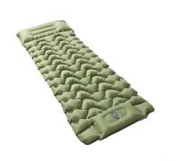 HpLive Camping Sleeping Mat, Ultralight Camping Air Mattress with Integrated Cushion, Foot Pump and Quick Emptying Double Valve for Outdoor Use (D)