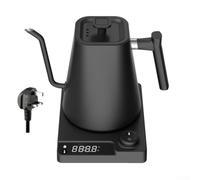 HpLive Coffee Kettle,Electric Kettles,gooseneck kett,Intelligent Thermostatic Electric Kettle Gooseneck Coffee Kettle 900ML Tempering(Black)