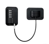 HpLive Combination Lock for Fridge 4-Digit Password Reset(Black)
