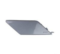 HpLive Cover tow hook eyelet rear bumper made of robust ABS plastic in black, silver, or, suitable for Volvo XC60 models 2018-2023 (silver)