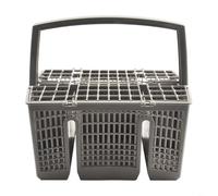 HpLive Cutlery Basket for Dishwasher, Dishwasher Basket Compatible with Bosch SMZ5100 for Neff Z7863X0 for Siemens SZ73100 Made of Grey Plastic