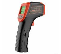 HpLive Digital Infrared Thermometer, Industrial IR Meter with LCD Display, -50°C to 600°C, 12:1 Distance Spot Ratio