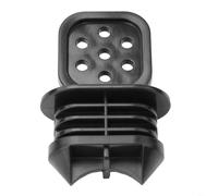 HpLive Diving Mouthpiece Silicone Malleable for Snorkel Regulator Bite Resistant Anti-Ageing Heat Adjustment Ergonomic 5 x 7 cm Black (Bule)