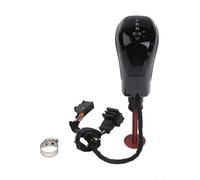 HpLive Electronic Gear Shift Knob with LED Light for Golf MK6 MK7 for Passat B7 B8 for Tiguan MK2 for Skoda for Octavia for Seat (Black Red Light)