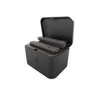 HpLive Fast Charging Hub, Double Charger for Insta360 X5 Compact Camera Accessories, Portable Battery Charging Box for Dual Batteries, Efficient Charging