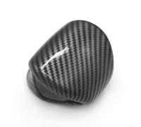 HpLive Gear Shift Knob Cover Trim for Lexus ES 2018 2023, UX 2019 2023, for LX 2022 2023, Premium ABS Carbon Fiber, Interior Decor